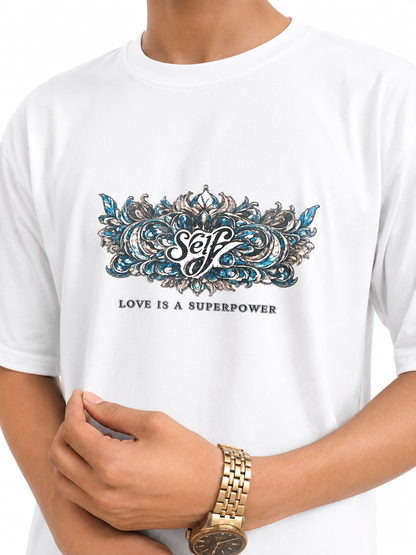 Self love is a super power ( White )
