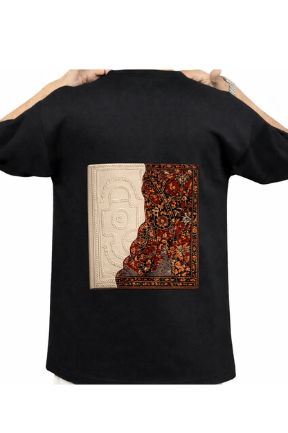 LATEST DESIGN OVERSIZED DOWNSHOULDER BLACK COLOUR